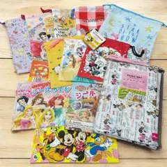 ディズニー 巾着袋セット ピクニックマット付き