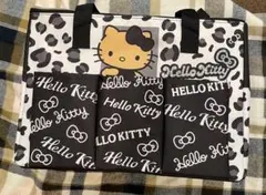 サンリオ ハローキティ保温保冷BIGマルチバッグ黒