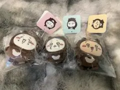 ナガノ マレーグマを被った ちいかわ ハチワレ うさぎ3種セット