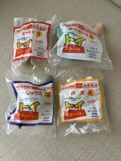 【新品・未開封】マクドナルド ハッピーセット トイストーリー フィギュア 4種のサムネイル