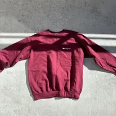 Champion バーガンディ クルーネック トレーナー