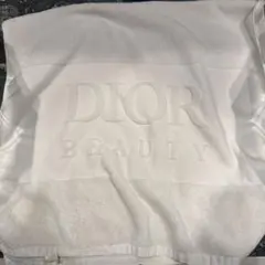 DIOR BEAUTY バスタオル ホワイト ロゴ刺繍のサムネイル