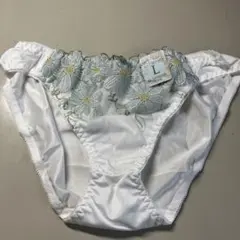 花柄刺繍サテンショーツ Lサイズ