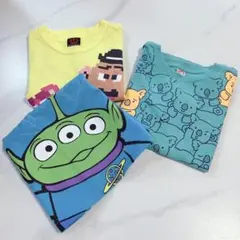 男の子　110 半袖 Tシャツ 3点セット ベビードール ユニクロ