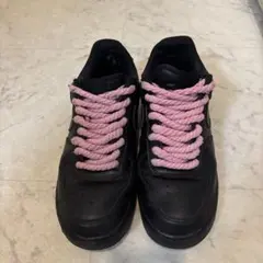 NIKE AIR FORCE 1 ロープフォースブラックピンク - メルカリ