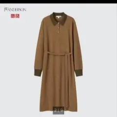 ユニクロ　メリノブレンドポロワンピースJW Anderson