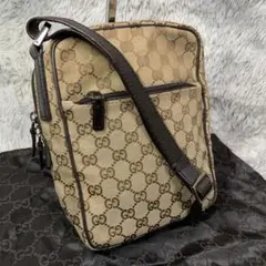 美品 GUCCI グッチ ショルダーバッグ ポシェット GG 斜めがけ 肩がけのサムネイル