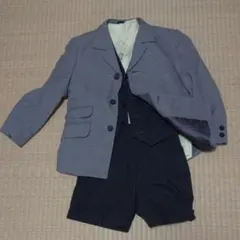 【キッズ】スーツ　三つ揃い　セット