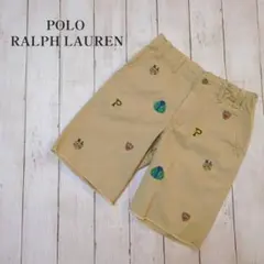 ポロラルフローレン 刺繍ハーフパンツ ロゴ チノパン キッズ 男の子