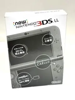 希少品✨newニンテンドー3DS LL メタリックブラック 黒