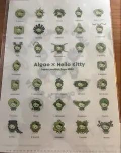 大阪関西万博　日本館　藻キティ　クリアファイル 　2枚セット