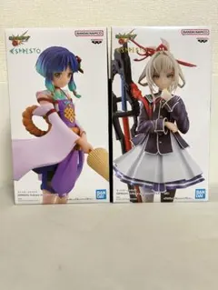 モンスターストライク　フィギュア ヤクモ　マサムネ 2種セット
