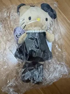 ハローキティ キティちゃん 足長 キーホルダー チャーム ブラック