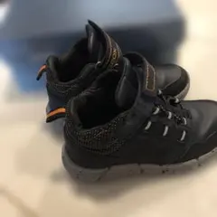 GEOX 子ども用 ハイカットブーツ 黒