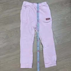 マーキーズ　HUH ピンク ロングパンツ スウェット　長ズボン　120 130のサムネイル