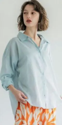 cocaガーゼシャツ