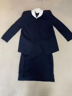 ★アンサンブルスーツ★濃紺★サイズ13号★