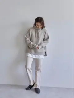 green label relaxing パーカー