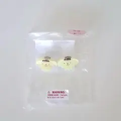 ポムポムプリン　オーロラ　ヘアクリップ　前髪クリップ　2個　サンリオ