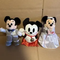 ディズニー　ウェディング　結婚式　ミッキー&ミニー　ぬいぐるみ