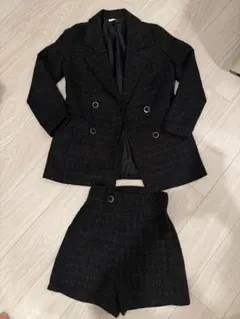 最終値下げRESEXY ダブルブレストジャケット　ショートパンツ　セットアップ