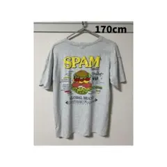 SPAM 半袖　Tシャツ　カットソー　トップス　グレー　170のサムネイル