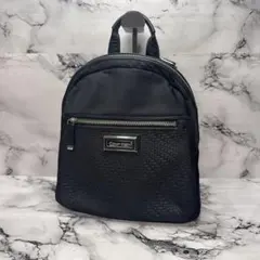 (極美品)大人気、カルバンクライン、リュック、ミニサイズ、レザー、ナイロン、黒色のサムネイル