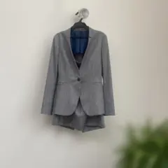 オリヒカ　グレー スカートスーツ