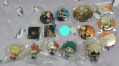 僕のヒーローアカデミア　缶バッジ　ちょこのっこフィギュア　アクリルクリップ