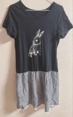franche lippee うさぎ柄ワンピースのサムネイル