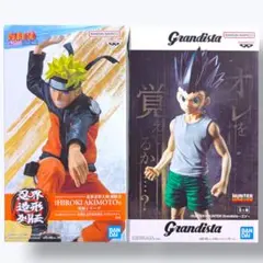 新品未開封】忍界造形列伝 ナルト Grandista ゴン 2個セット - メルカリ