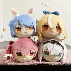 ホロライブ 寝そべり ミニマスコット 全4種セット