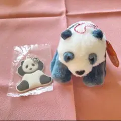 くったりパンダぬいぐるみマスコット ラバーマスコット