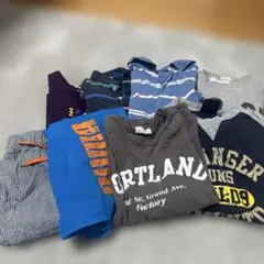 キッズ服 130センチ　まとめ売り　短パン2枚　長ズボン1枚半袖4枚　長袖2枚