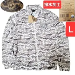 定価一万【新品】カモフラ　迷彩　Route 66 ジャケット　撥水加工　Ｌ　男女