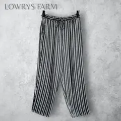【LOWRYS FARM ローリーズファーム】　ストライプ柄　イージーパンツ