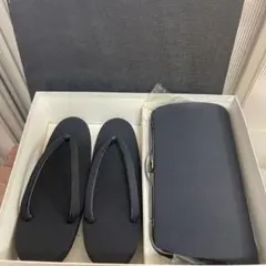 【冠婚葬祭】和装小物 草履バッグセット 喪服用