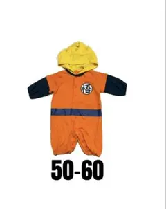 【西松屋】美品　ドラゴンボール　スーパーサイヤ人　ロンパース　ベビー　50-60