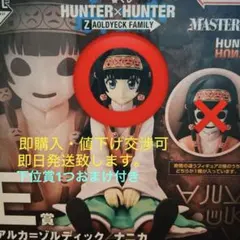 一番くじ HUNTER×HUNTER E賞 アルカ・ナニカ フィギュア2体セット