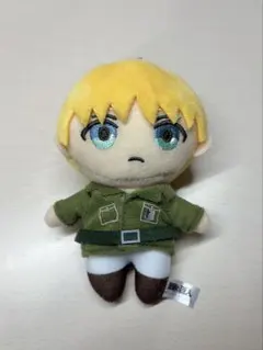 【進撃の巨人】劇場版 ラスアタ アルミン ぬいぐるみ キーホルダー