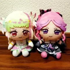 プリキュア　プリフェイスぬいぐるみ　キュアズキューン　キュアキッス　2種セット