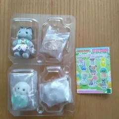 赤ちゃんお花畑のおともだちシリーズ　フローラ　グレイッシュネコ