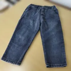 ZARA 110 ブラックデニム　記名あり