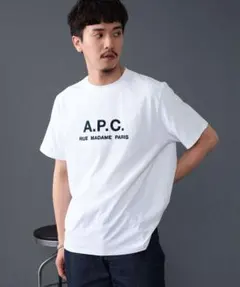 希少✨A.P.C.×BEAMS LIGHTS別注 刺繍 ロゴ Tシャツ S - メルカリ