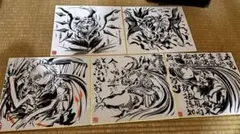武士（侍）全9枚 【草平家家臣団】 オリジナルイラスト 戦国武将