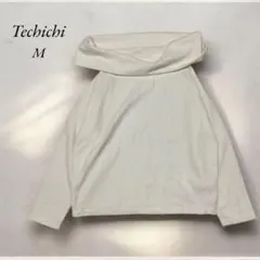 《テチチ》Techichi 未使用　カットブークレオフタートルPO Mホワイト