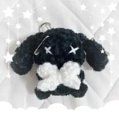 ハンドメイド編み物あみぐるみうさぎチャームウィッシュコア平成女児ゆめかわいいのサムネイル