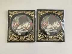 呪術廻戦 伏黒恵　バースデイ 缶バッジ　2点　原作　ジャンプショップ