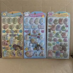 おまとめ100円引き★うるちゅるポップシール んぽちゃむ おぱんちゅうさぎ 3枚のサムネイル