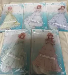 一番くじ 五等分の花嫁＊ ～五つ子より愛をこめて～　8個セット　アクリルスタンド